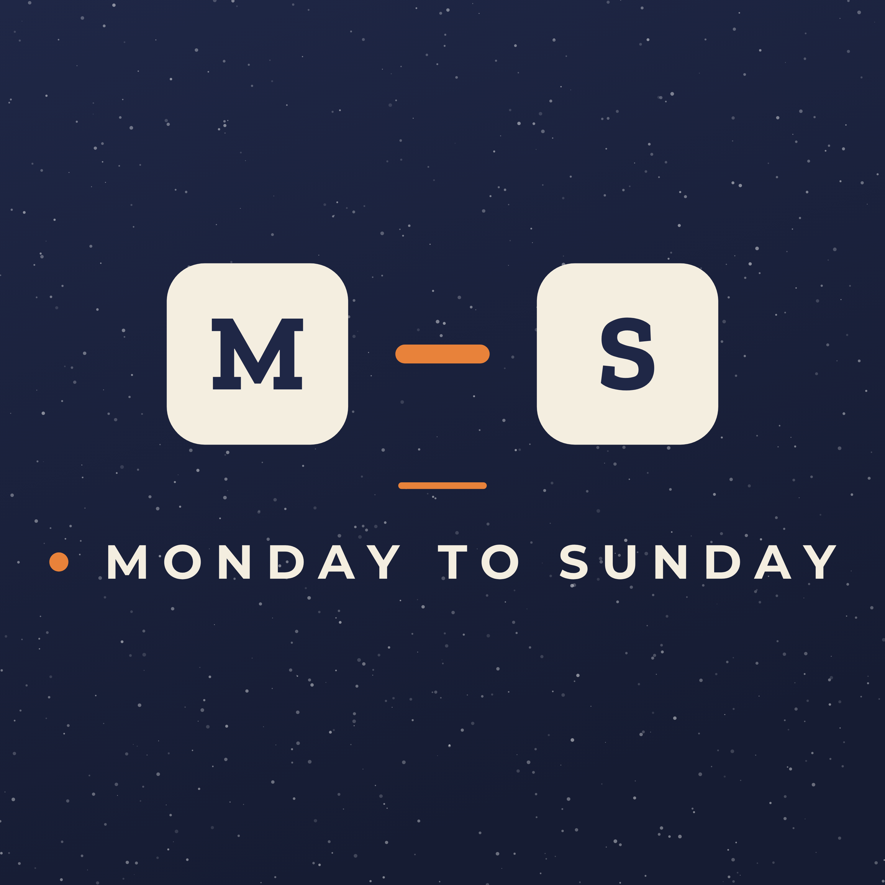 Monday To Sunday podcast artwork