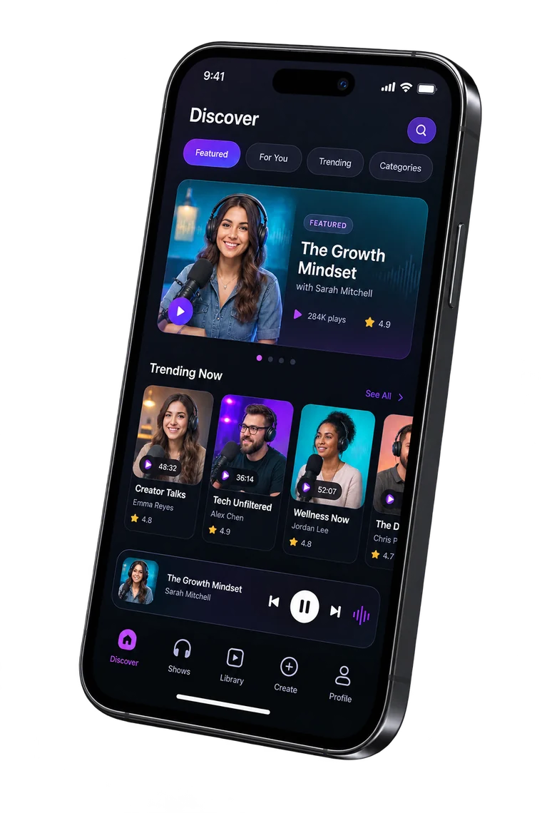 MyPodOps Discover on mobile