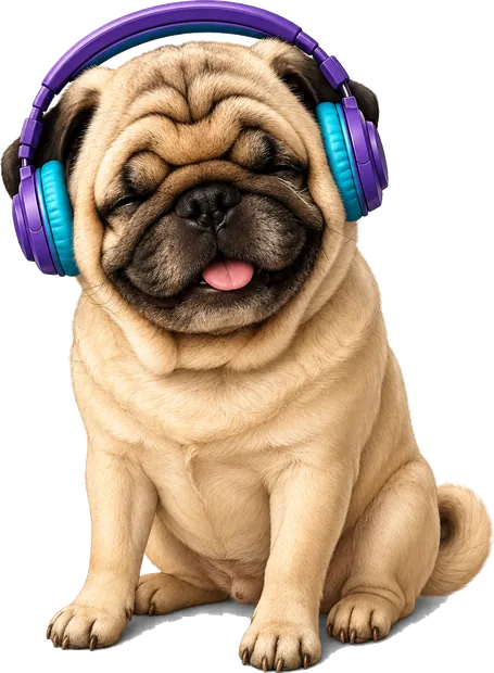 Tedy Pickles the pug