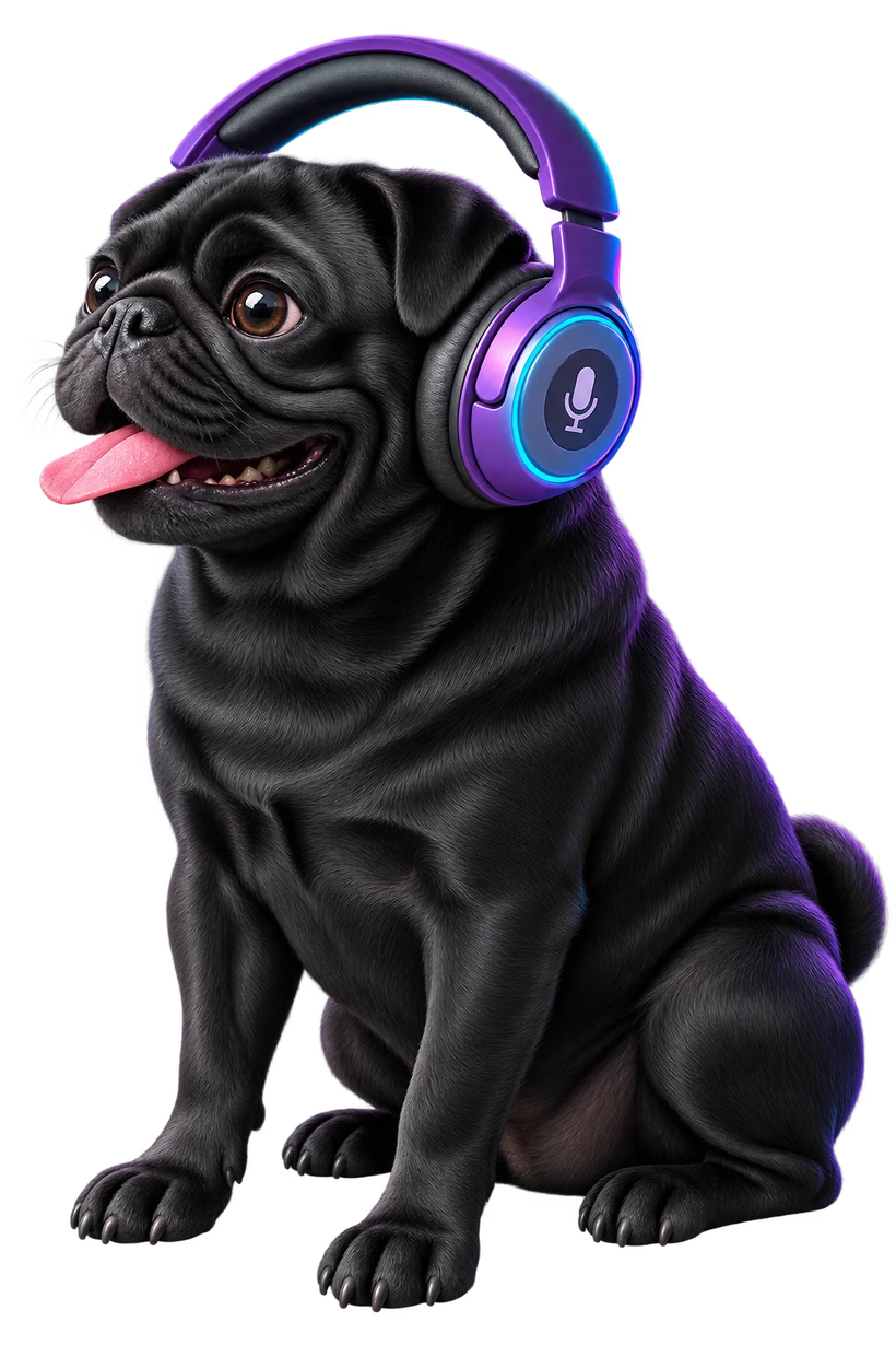 Tedy Pickles the pug